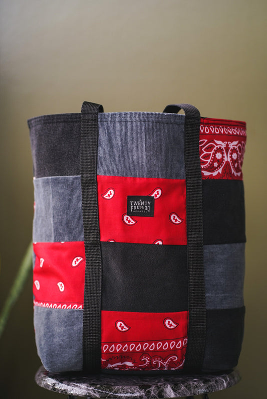 PATCHWORK TOTE (M)