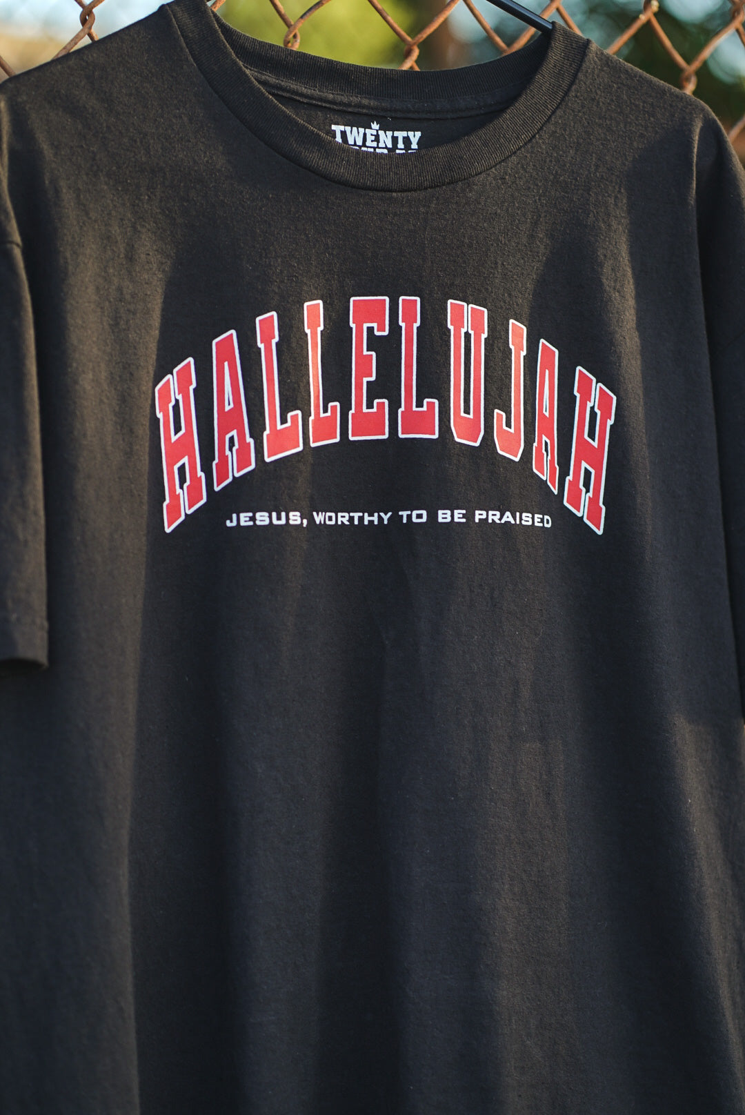 HALLELUJAH TEE (BLACK)