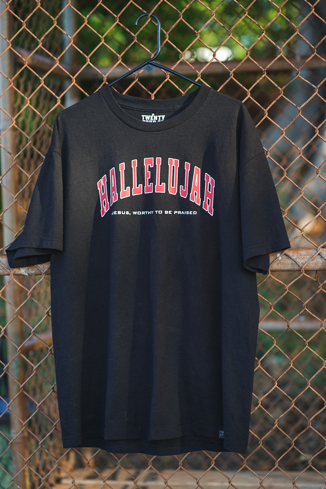 HALLELUJAH TEE (BLACK)